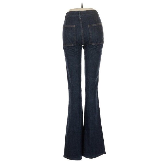 Mother The Drama High Rise Flare Jeans Size 28 Medium Wash Retro Style - Picture 2 of 9